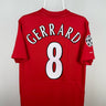 Steven Gerrard - Liverpool 2004/05 finale trøje M 🏴󠁧󠁢󠁥󠁮󠁧󠁿 Fodboldshoppen_dk 1