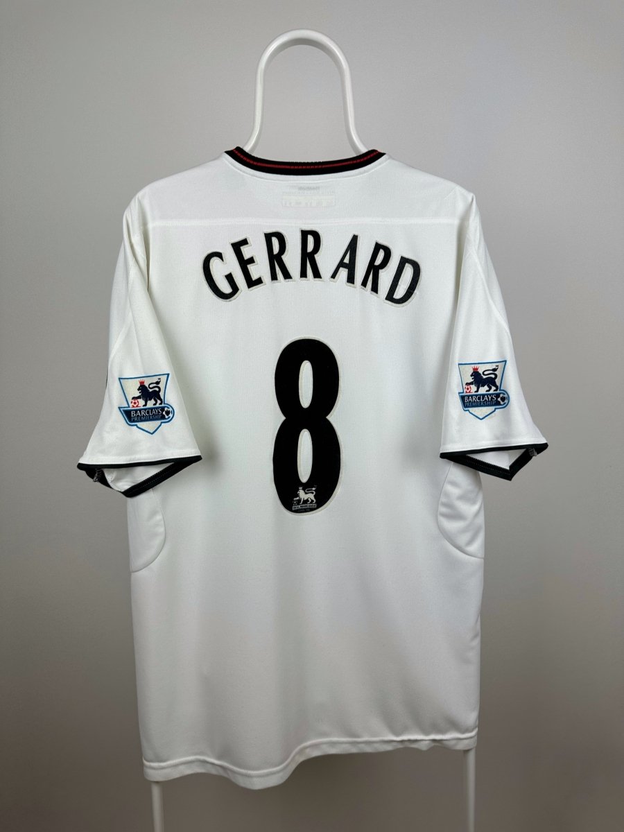 Steven Gerrard - Liverpool 2004/05 udebane trøje L 🏴󠁧󠁢󠁥󠁮󠁧󠁿 Fodboldshoppen_dk 1