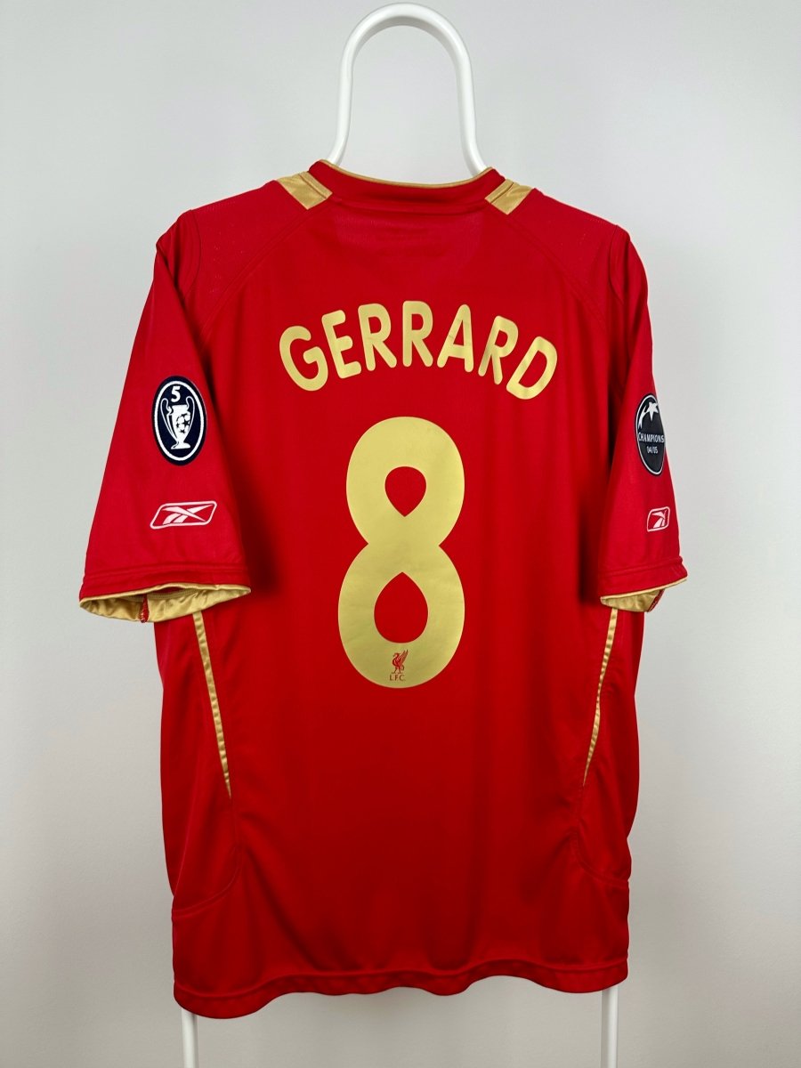 Steven Gerrard - Liverpool 2005/06 hjemmebane trøje XL 🏴󠁧󠁢󠁥󠁮󠁧󠁿 Fodboldshoppen_dk 1