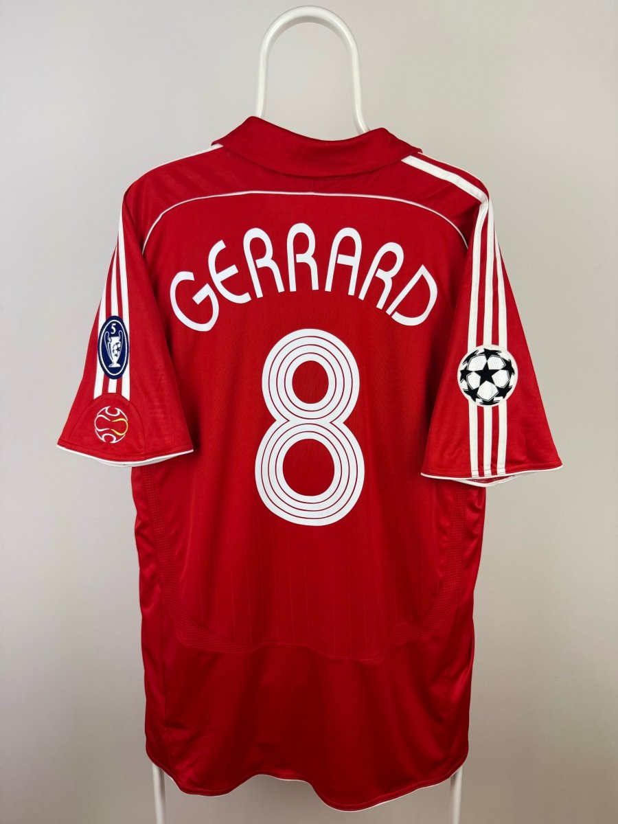 Steven Gerrard - Liverpool 2006/07 hjemmebane trøje XL 🏴󠁧󠁢󠁥󠁮󠁧󠁿 Fodboldshoppen_dk 1