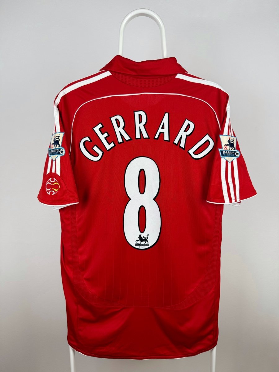 Steven Gerrard - Liverpool 2006/07 hjemmebane trøje M 🏴󠁧󠁢󠁥󠁮󠁧󠁿 Fodboldshoppen_dk 1