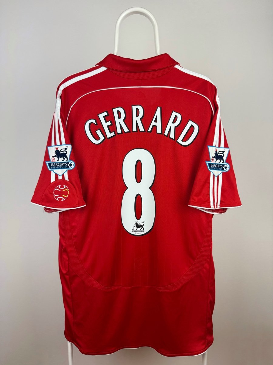 Steven Gerrard - Liverpool 2006/07 hjemmebane trøje XL 🏴󠁧󠁢󠁥󠁮󠁧󠁿 Fodboldshoppen_dk 1