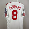Steven Gerrard - Liverpool 2009/10 udebane trøje M 🏴󠁧󠁢󠁥󠁮󠁧󠁿 Fodboldshoppen_dk 1