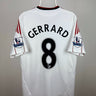 Steven Gerrard - Liverpool 2010/11 udebane trøje M 🏴󠁧󠁢󠁥󠁮󠁧󠁿 Fodboldshoppen_dk 1