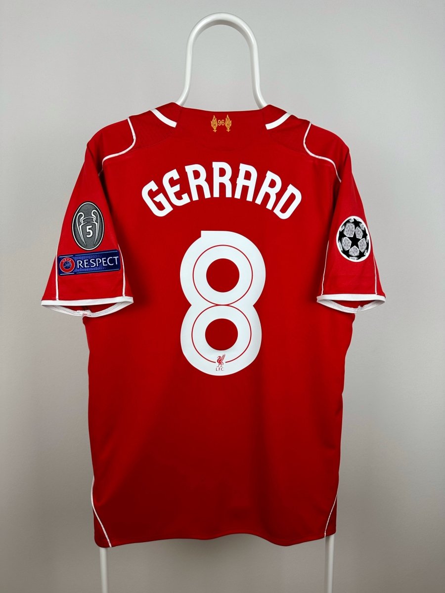 Steven Gerrard - Liverpool 2014/15 hjemmebane trøje M 🏴󠁧󠁢󠁥󠁮󠁧󠁿 Fodboldshoppen_dk 1