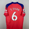 Thiago Silva - Chelsea 2020/21 udebane trøje M 🇧🇷 Fodboldshoppen_dk 1