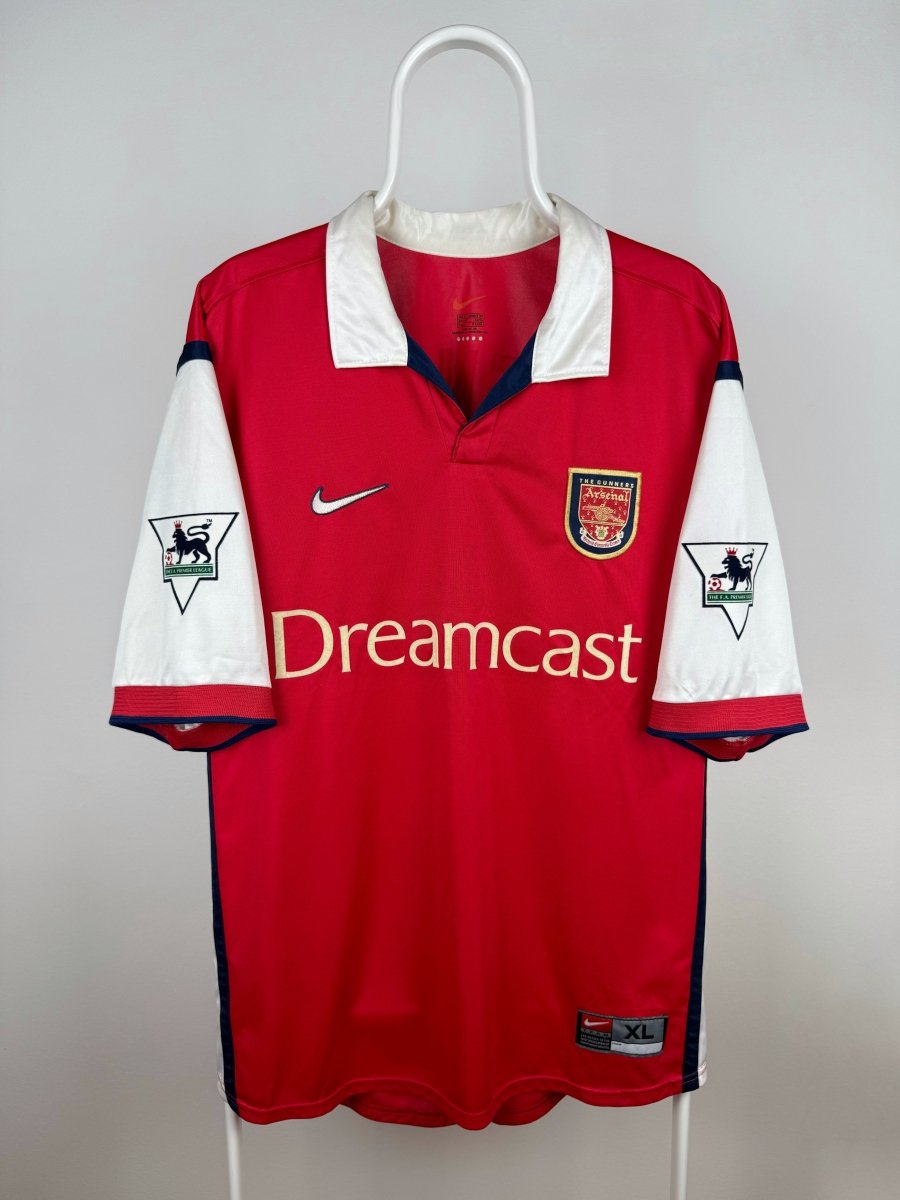 Thiery Henry - Arsenal 1999/00 hjemmebane trøje XL 🇫🇷 Fodboldshoppen_dk 2