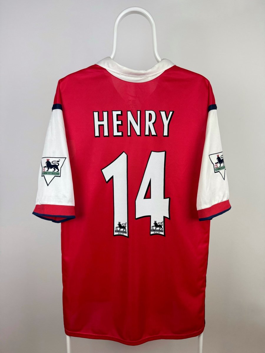 Thiery Henry - Arsenal 1999/00 hjemmebane trøje XL 🇫🇷 Fodboldshoppen_dk 1
