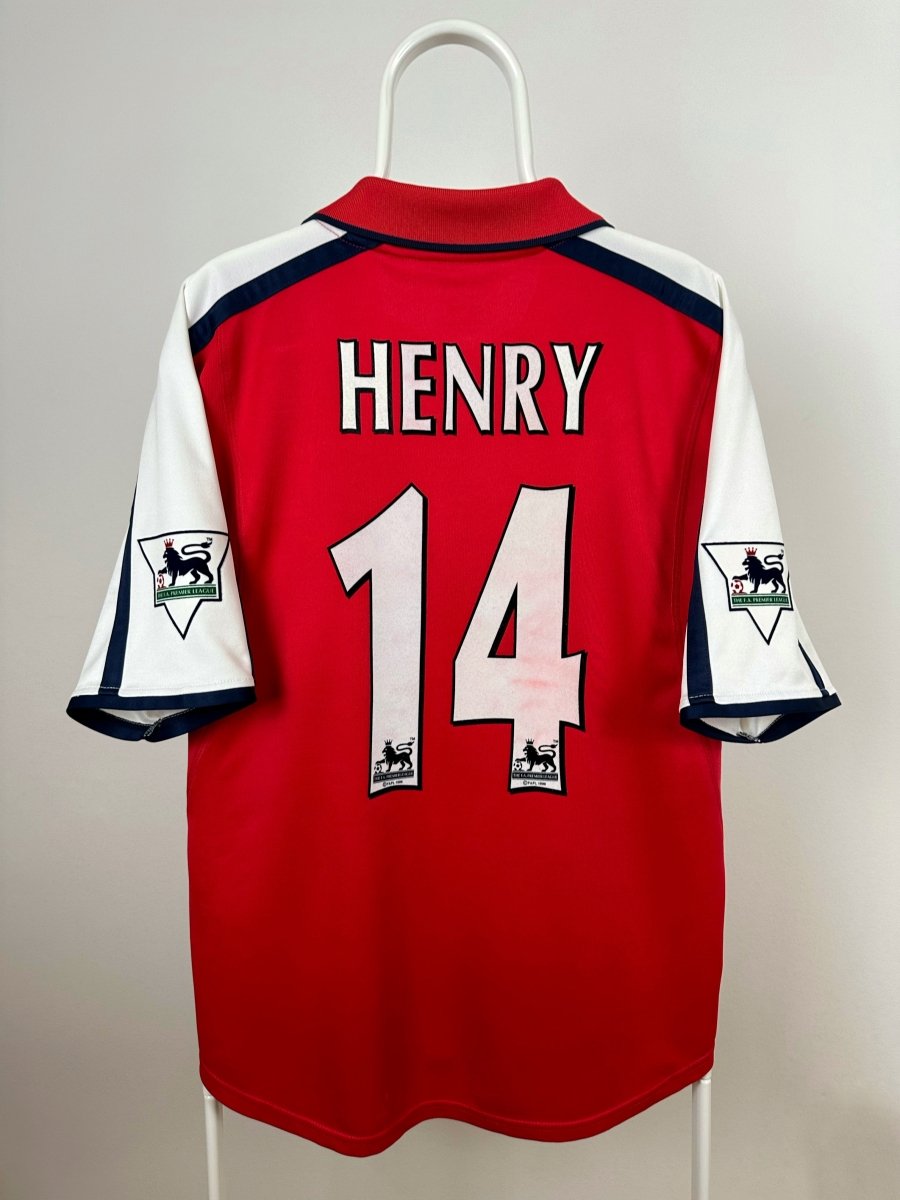 Thiery Henry - Arsenal 2000/02 hjemmebane trøje M 🇫🇷 Fodboldshoppen_dk 1