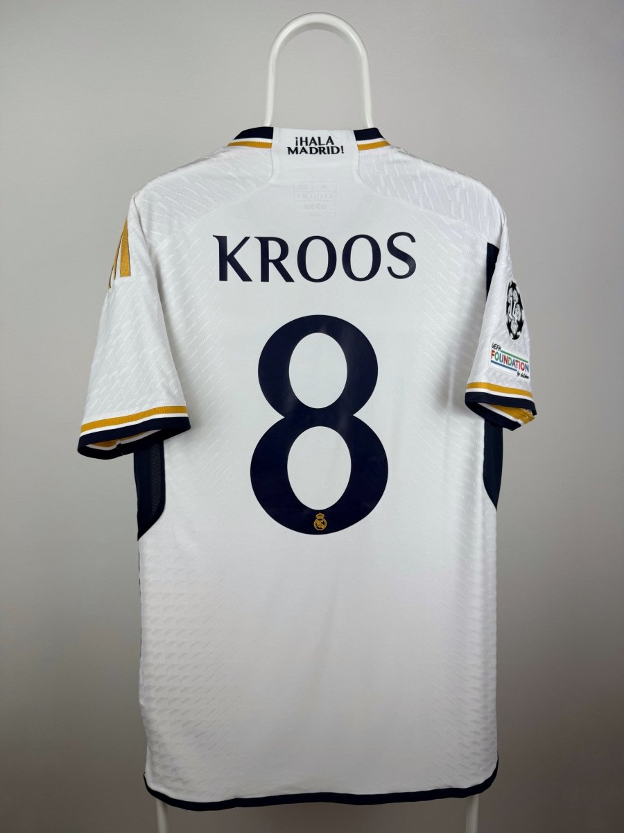 Toni Kroos - Real Madrid 2023/24 hjemmebane trøje M AUTHENTIC 🇩🇪 Fodboldshoppen_dk 1