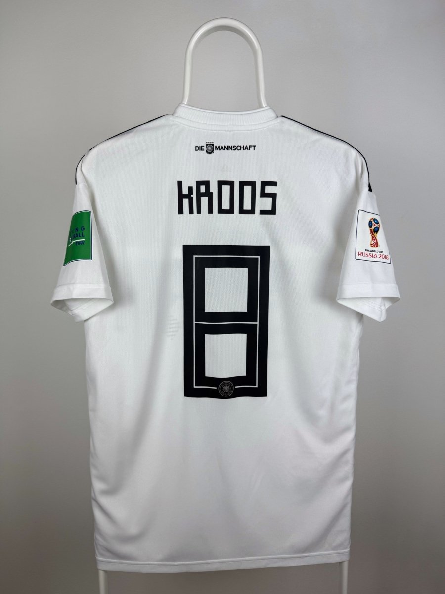 Toni Kroos - Tyskland 2018 hjemmebane trøje M 🇩🇪 Fodboldshoppen_dk 1