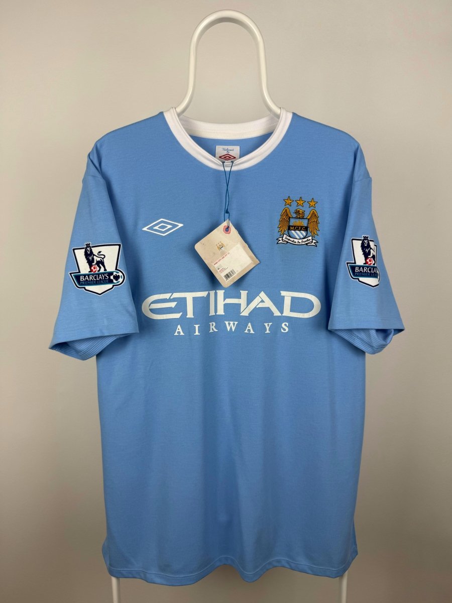 Vincent Kompany - Manchester City 2010/11 hjemmebane trøje XL 🇧🇪 Fodboldshoppen_dk 2