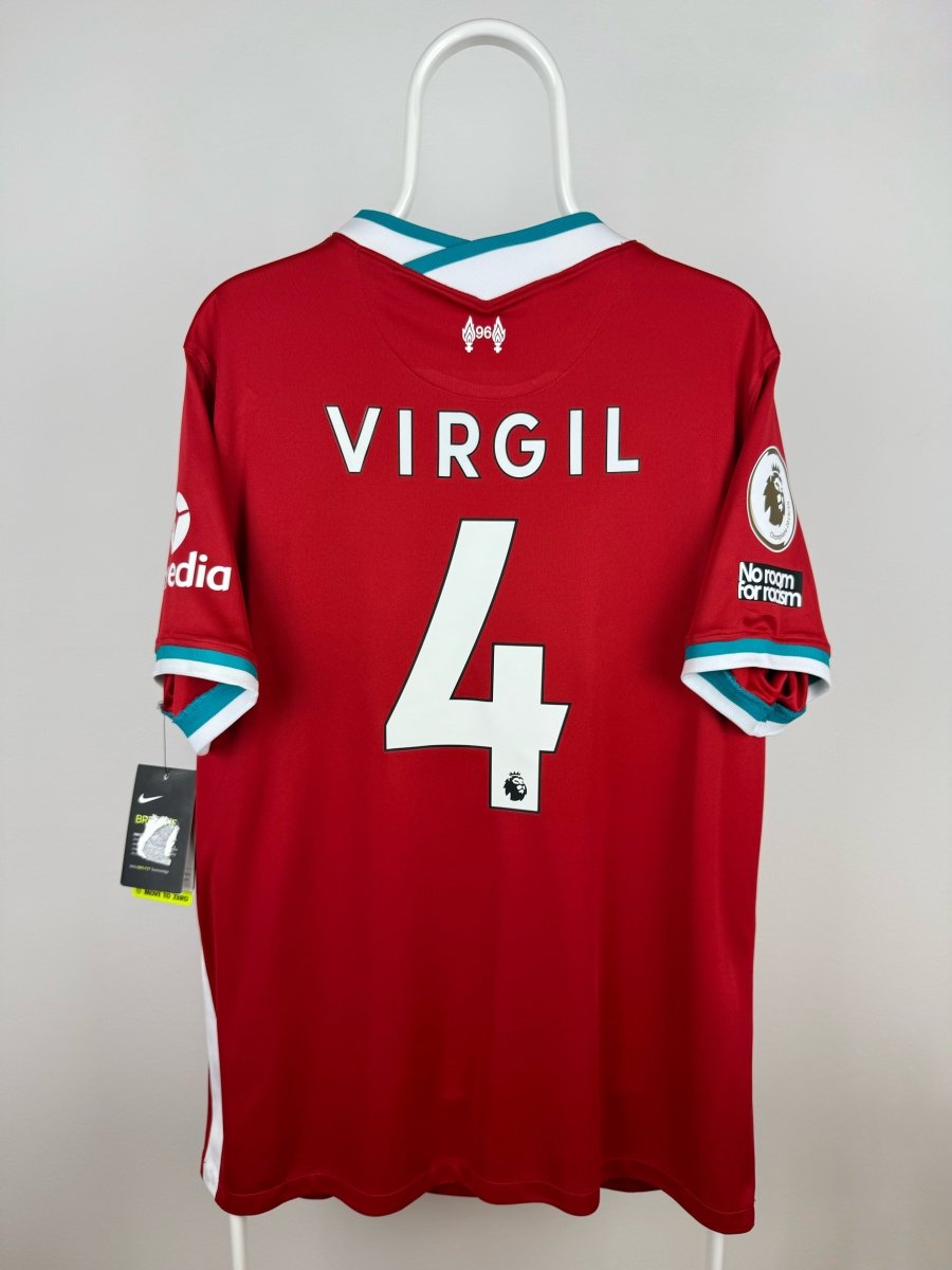 Virgil Van Dijk - Liverpool 2020/21 hjemmebane trøje XL 🇳🇱 Fodboldshoppen_dk 1