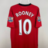 Wayne Rooney - Manchester United 2009/10 hjemmebane trøje L 🏴󠁧󠁢󠁥󠁮󠁧󠁿 Fodboldshoppen_dk 1