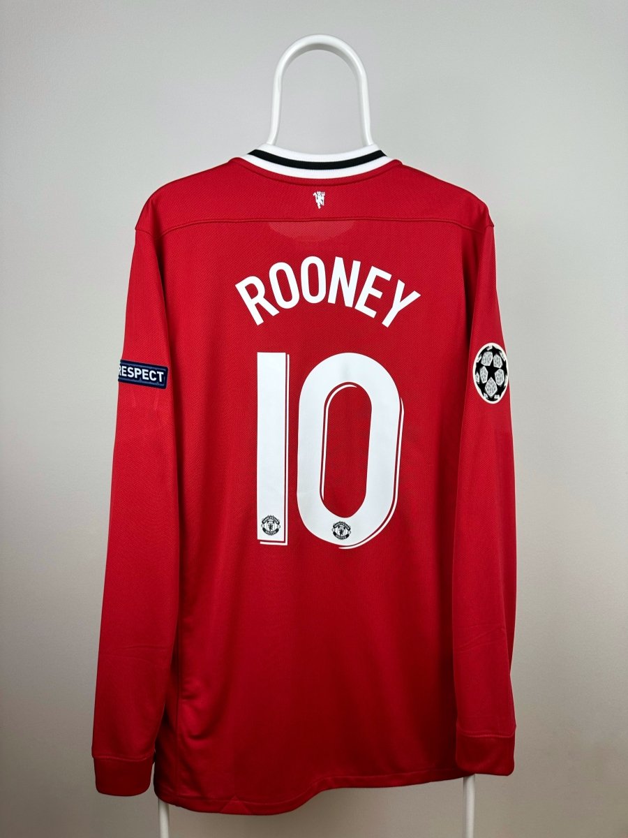 Wayne Rooney - Manchester United 2011/12 hjemmebane trøje L 🏴󠁧󠁢󠁥󠁮󠁧󠁿 Fodboldshoppen_dk 1