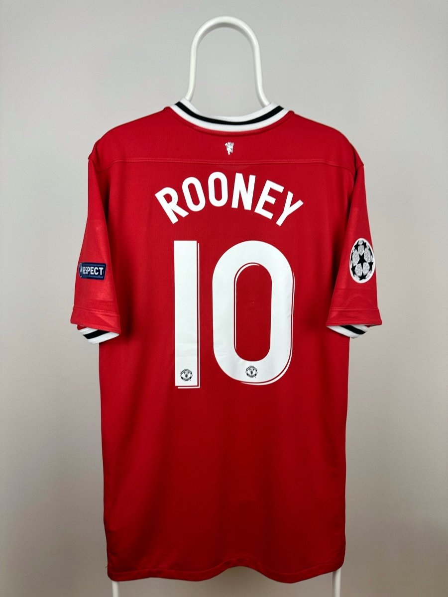 Wayne Rooney - Manchester United 2011/12 hjemmebane trøje XL 🏴󠁧󠁢󠁥󠁮󠁧󠁿 Fodboldshoppen_dk 1