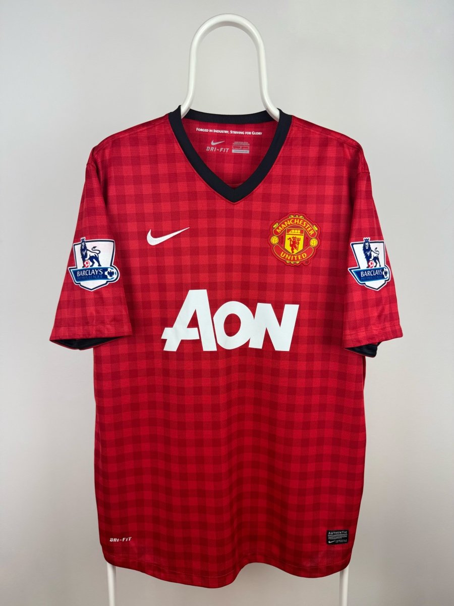 Wayne Rooney - Manchester United 2012/13 hjemmebane trøje L 🏴󠁧󠁢󠁥󠁮󠁧󠁿 Fodboldshoppen_dk 2