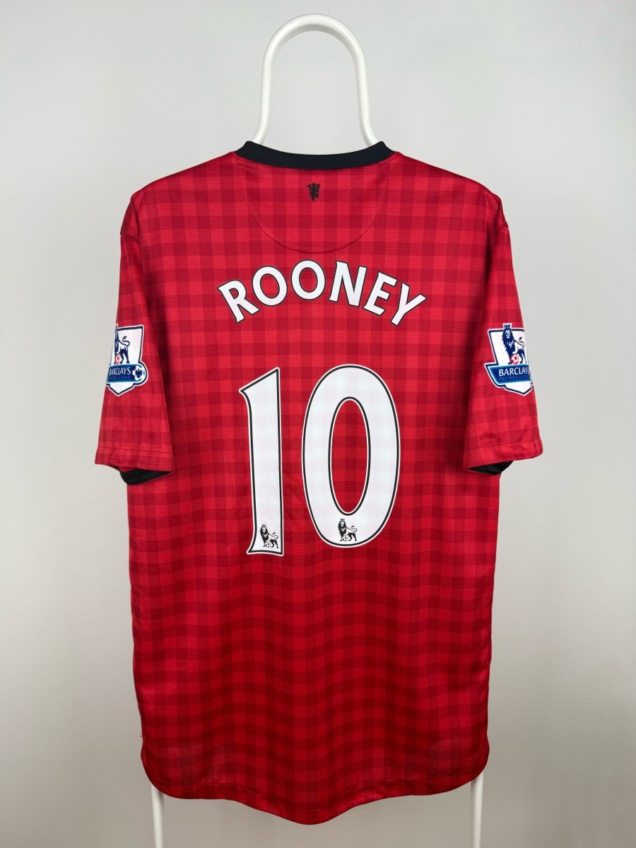 Wayne Rooney - Manchester United 2012/13 hjemmebane trøje L 🏴󠁧󠁢󠁥󠁮󠁧󠁿 Fodboldshoppen_dk 1