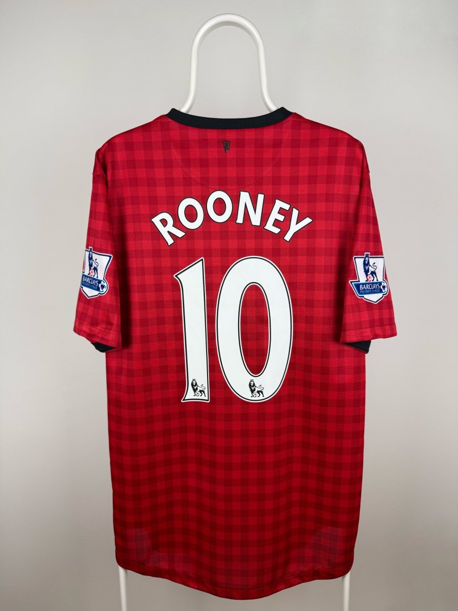 Wayne Rooney - Manchester United 2012/13 hjemmebane trøje XL 🏴󠁧󠁢󠁥󠁮󠁧󠁿 Fodboldshoppen_dk 1
