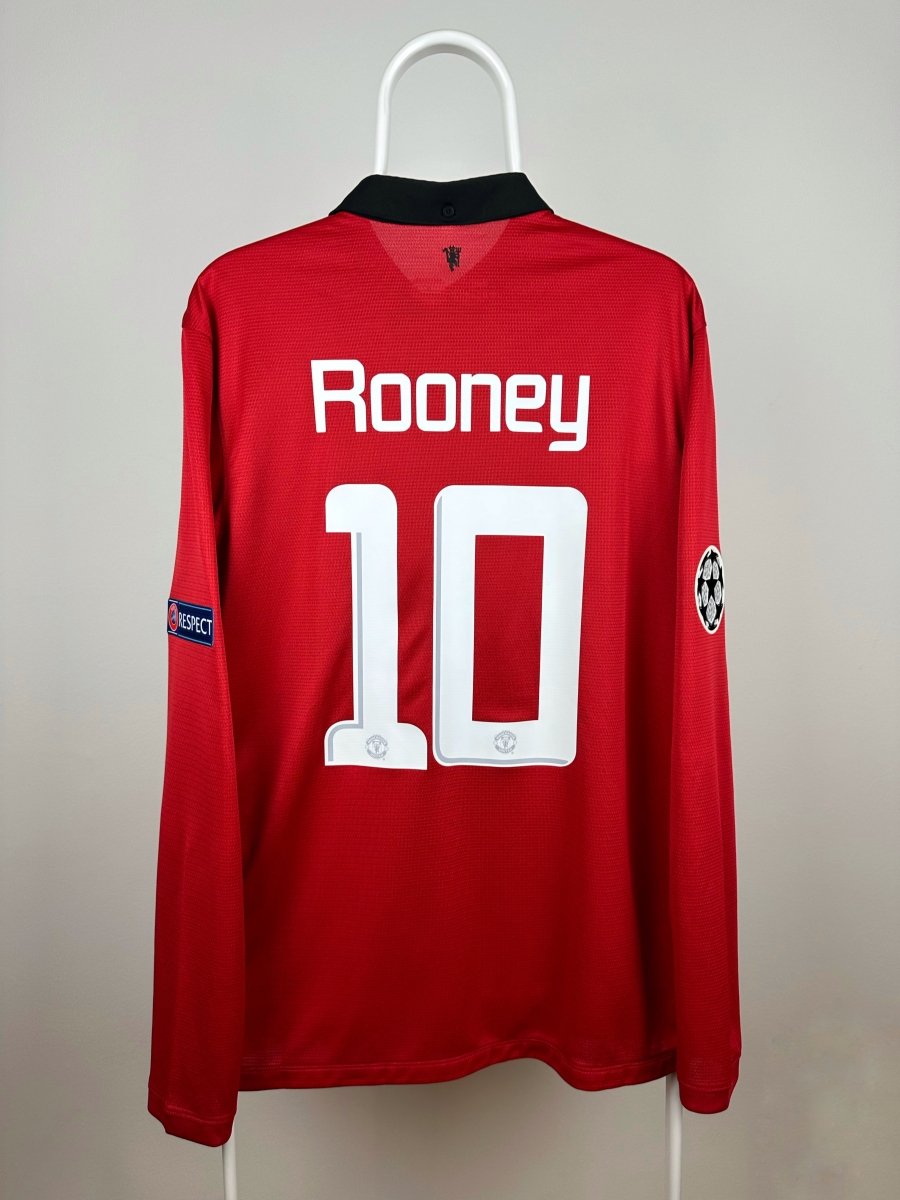 Wayne Rooney - Manchester United 2013/14 hjemmebane trøje L 🏴󠁧󠁢󠁥󠁮󠁧󠁿 Fodboldshoppen_dk 1