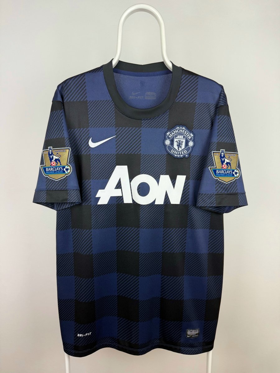 Wayne Rooney - Manchester United 2013/14 udebane trøje L 🏴󠁧󠁢󠁥󠁮󠁧󠁿 Fodboldshoppen_dk 2