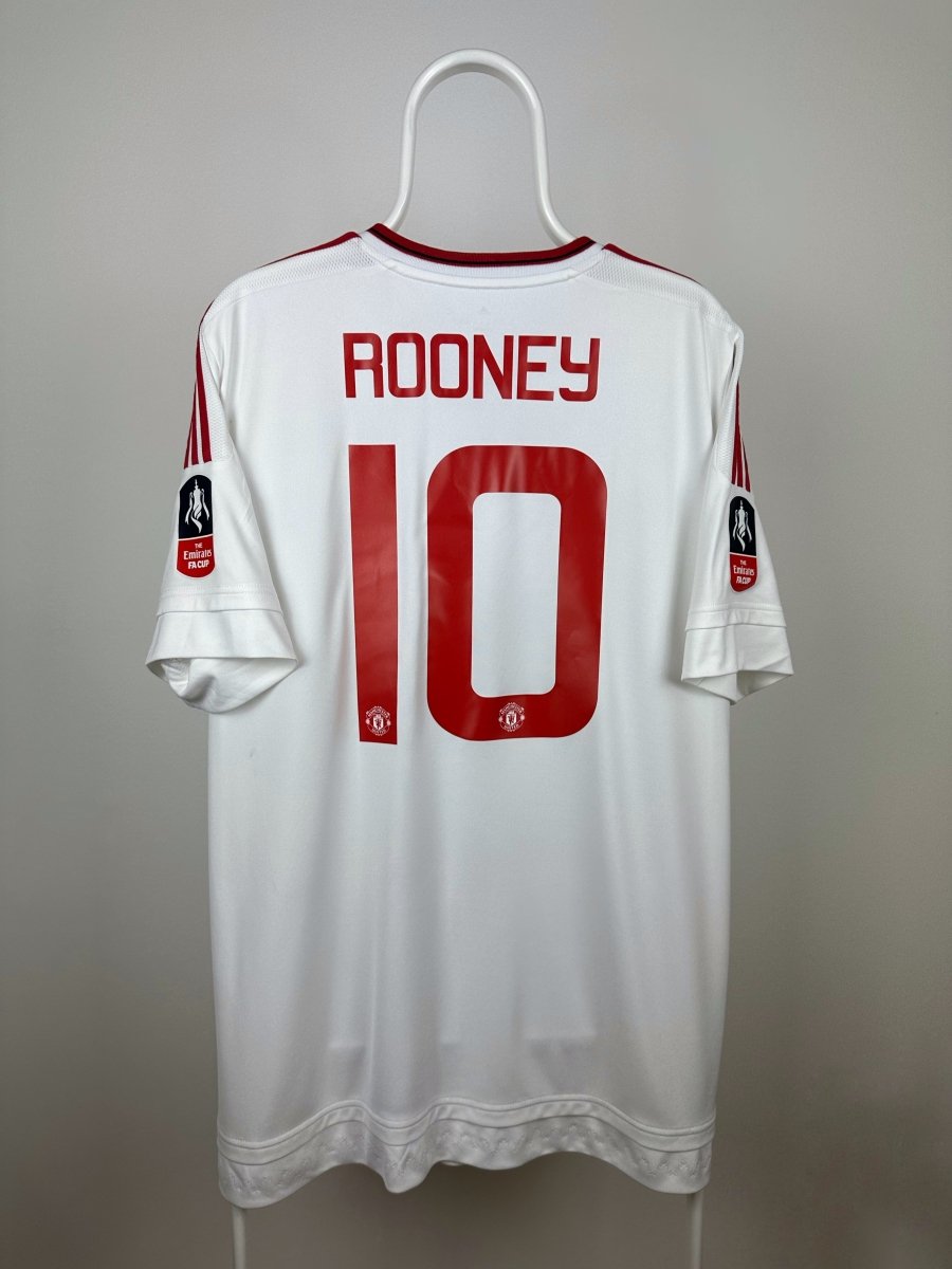 Wayne Rooney - Manchester United 2015/16 udebane trøje XL 🏴󠁧󠁢󠁥󠁮󠁧󠁿 Fodboldshoppen_dk 1