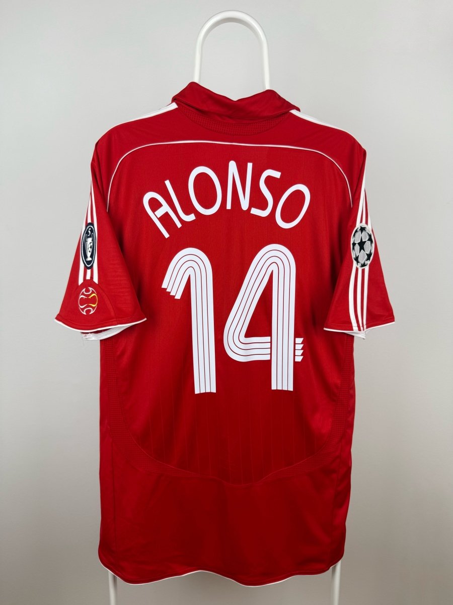 Xavi Alonso - Liverpool 2006/07 hjemmebane trøje L 🇪🇸 Fodboldshoppen_dk 1
