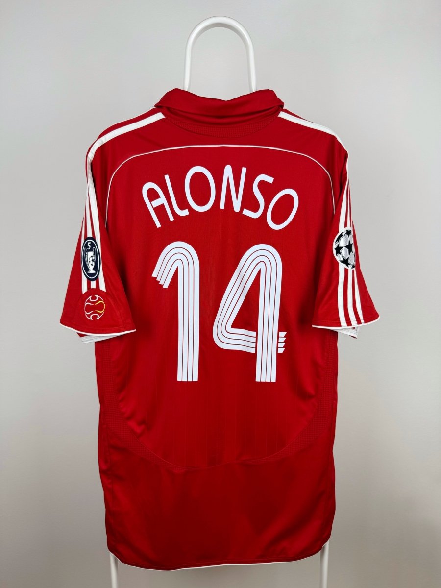 Xavi Alonso - Liverpool 2006/07 hjemmebane trøje M 🇪🇸 Fodboldshoppen_dk 1