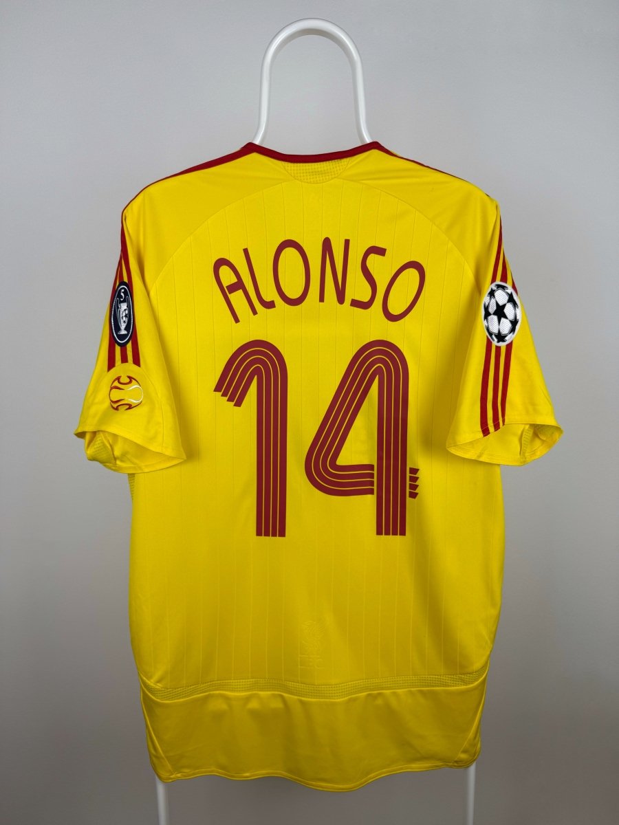 Xavi Alonso - Liverpool 2006/07 udebane trøje M 🇪🇸 Fodboldshoppen_dk 1