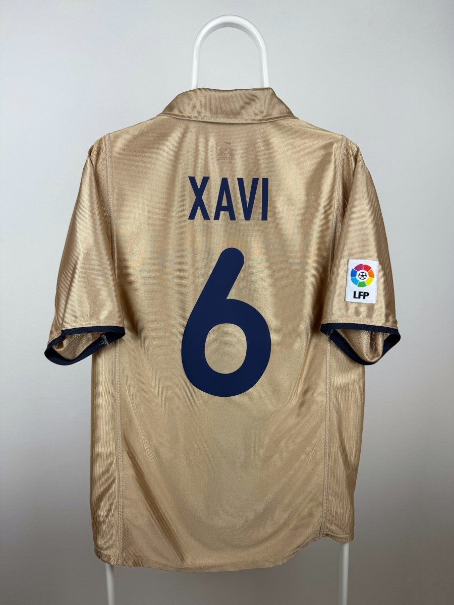 Xavi Hernandez - FC Barcelona 2001/02 udebane trøje M 🇪🇸 Fodboldshoppen_dk 1