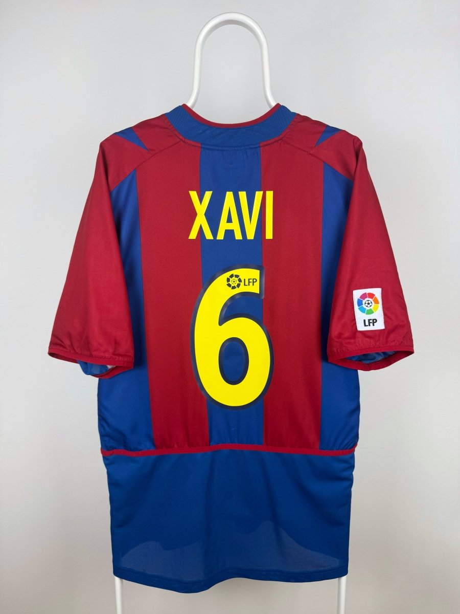 Xavi Hernandez - FC Barcelona 2002/03 hjemmebane trøje XL 🇪🇸 Fodboldshoppen_dk 1