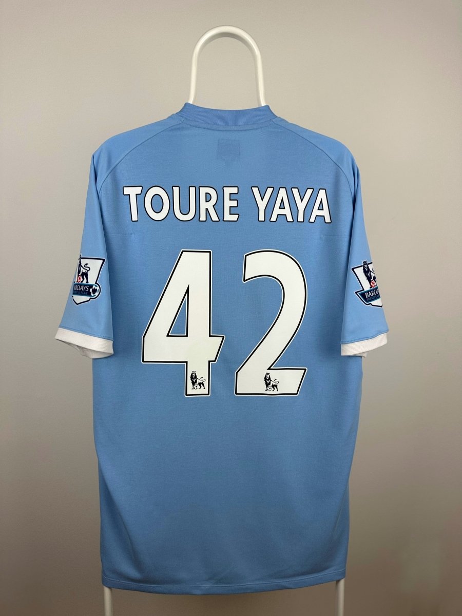 Yaya Toure - Manchester City 2010/11 hjemmebane trøje XL 🇨🇮 Fodboldshoppen_dk 1