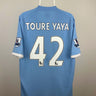 Yaya Toure - Manchester City 2010/11 hjemmebane trøje XL 🇨🇮 Fodboldshoppen_dk 1