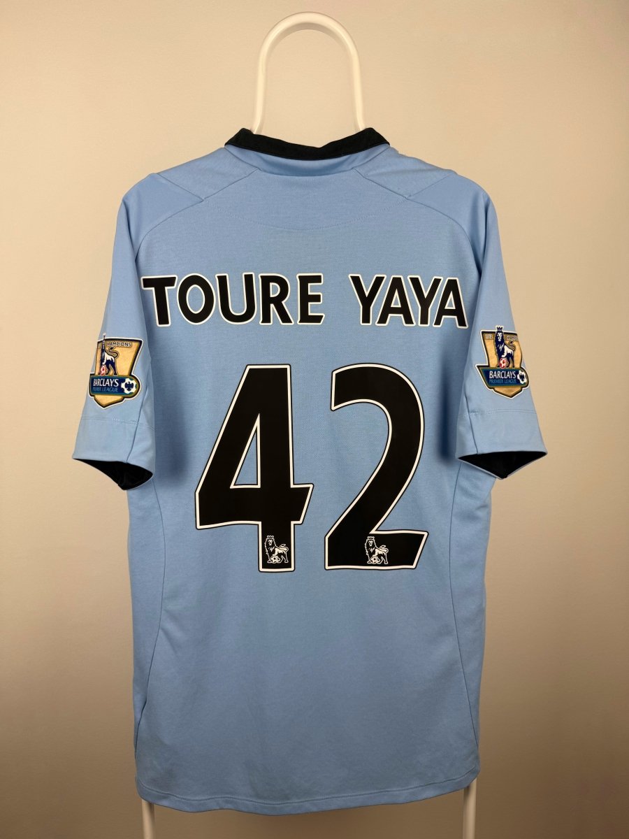 Yaya Toure - Manchester City 2012/13 hjemmebane trøje L 🇨🇮 Fodboldshoppen_dk 1