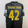 Yaya Toure - Manchester City 2013/14 udebane trøje M 🇨🇮 Fodboldshoppen_dk 1