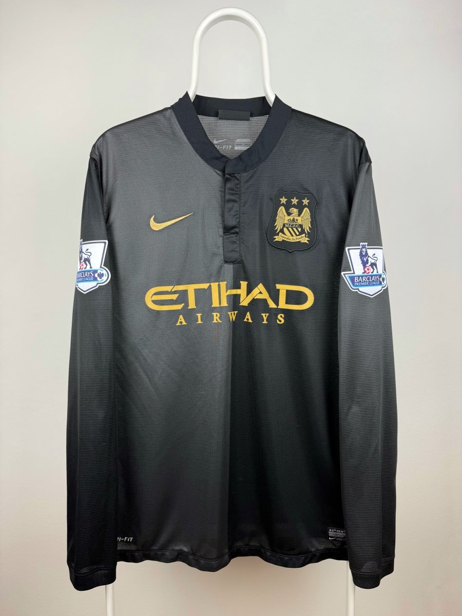 Yaya Toure - Manchester City 2013/14 udebane trøje L 🇨🇮 Fodboldshoppen_dk 2