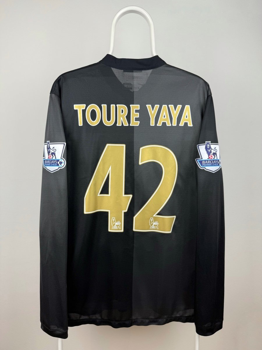 Yaya Toure - Manchester City 2013/14 udebane trøje L 🇨🇮 Fodboldshoppen_dk 1