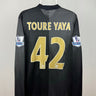 Yaya Toure - Manchester City 2013/14 udebane trøje L 🇨🇮 Fodboldshoppen_dk 1