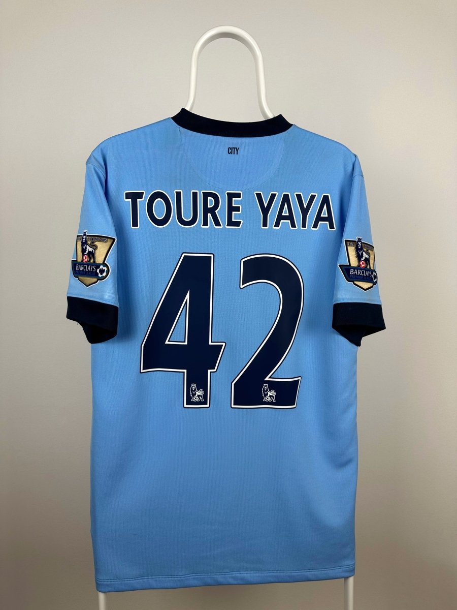 Yaya Toure - Manchester City 2014/15 hjemmebane trøje M 🇨🇮 Fodboldshoppen_dk 1