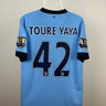 Yaya Toure - Manchester City 2014/15 hjemmebane trøje M 🇨🇮 Fodboldshoppen_dk 1