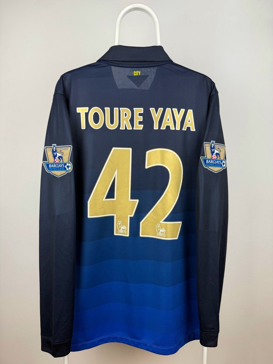 Yaya Toure - Manchester City 2014/15 udebane trøje L 🇨🇮 Fodboldshoppen_dk 1