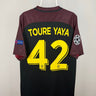 Yaya Toure - Manchester City 2016/17 udebane trøje XL 🇨🇮 Fodboldshoppen_dk 1
