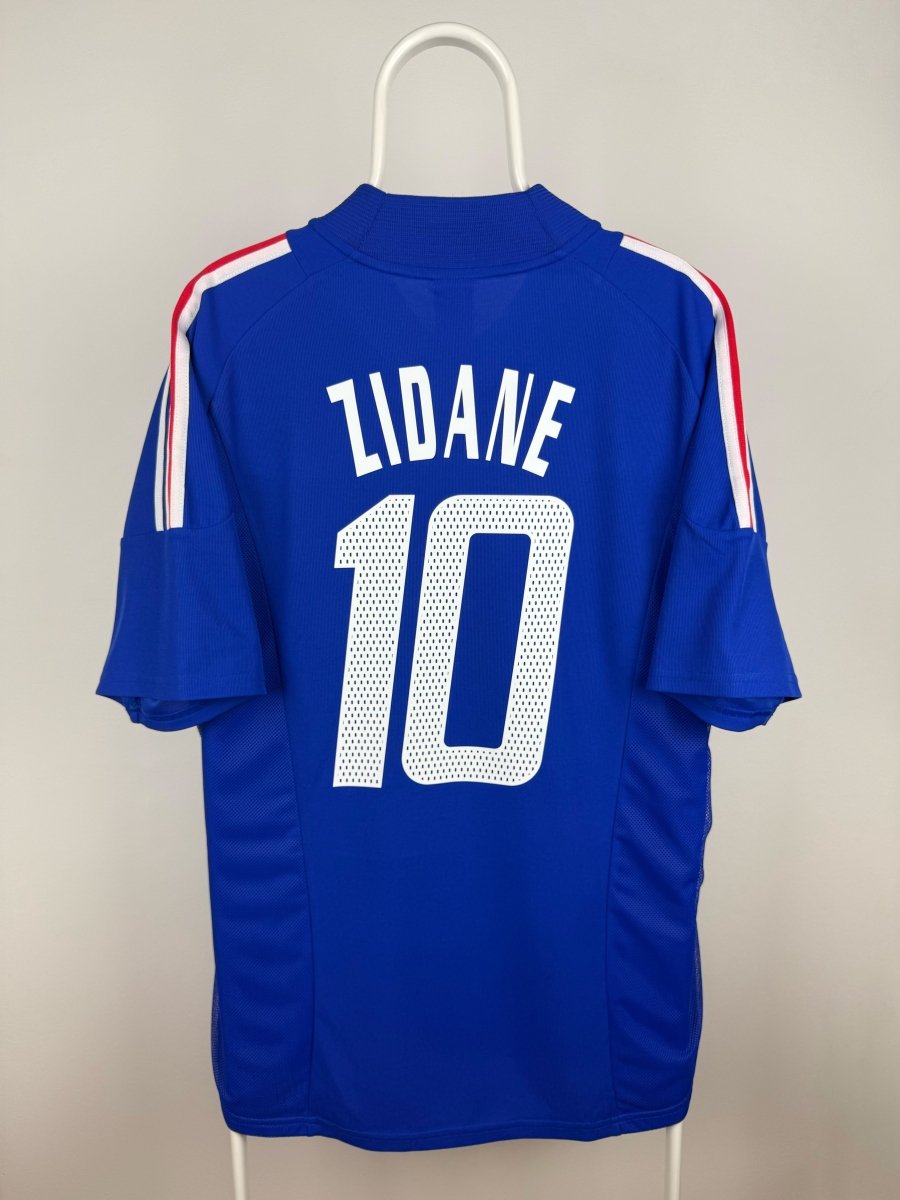Zinedine Zidane - Frankrig 2002 hjemmebane trøje XL 🇫🇷 Fodboldshoppen_dk 1