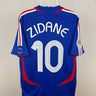 Zinedine Zidane - Frankrig 2006 hjemmebane trøje L 🇫🇷 Fodboldshoppen_dk 1