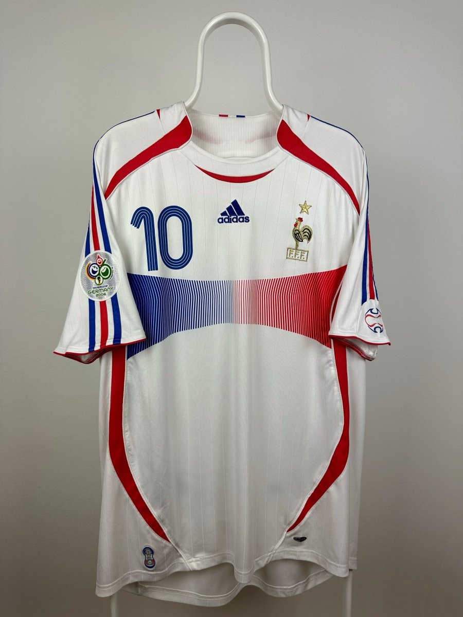 Zinedine Zidane - Frankrig 2006 udebane trøje XL 🇫🇷 Fodboldshoppen_dk 2