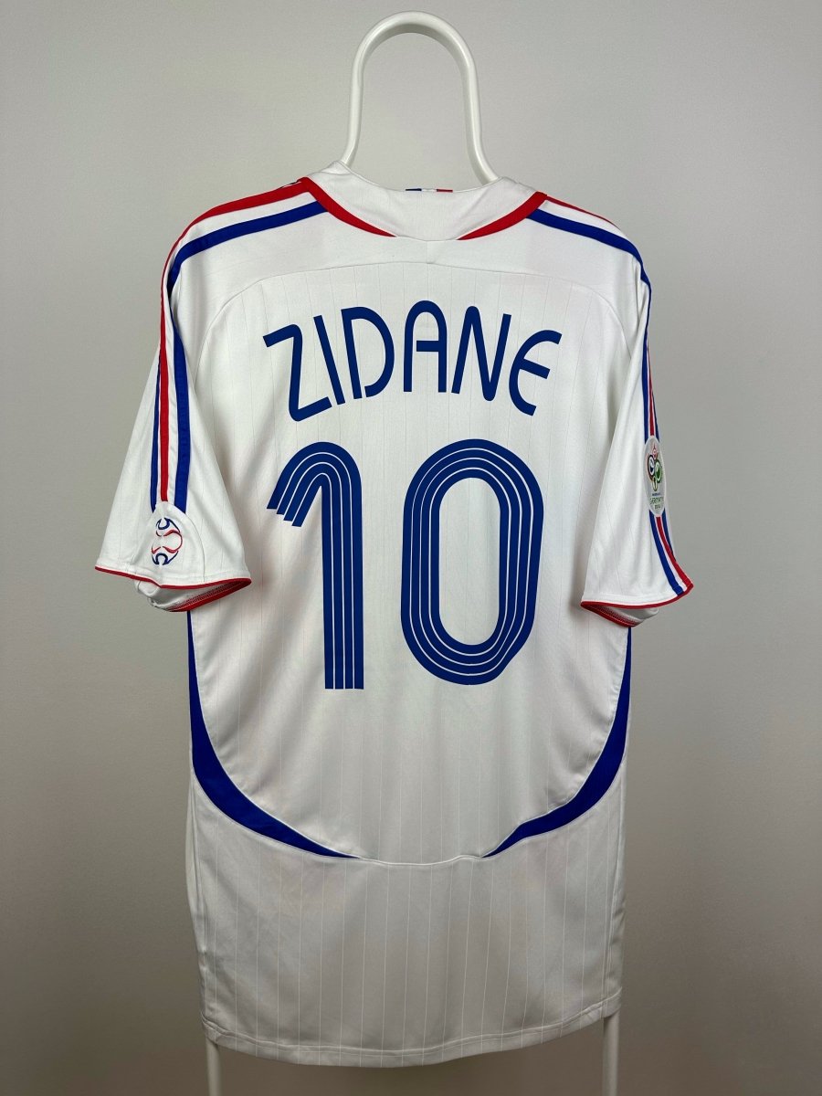 Zinedine Zidane - Frankrig 2006 udebane trøje XL 🇫🇷 Fodboldshoppen_dk 1