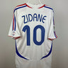 Zinedine Zidane - Frankrig 2006 udebane trøje XL 🇫🇷 Fodboldshoppen_dk 1