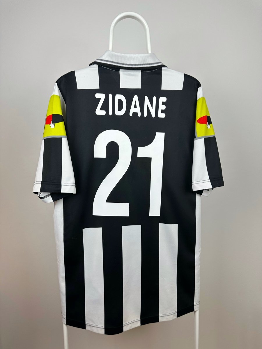 Zinedine Zidane - Juventus 2000/01 hjemmebane trøje L 🇫🇷 Fodboldshoppen_dk 1