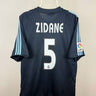 Zinedine Zidane - Real Madrid 2003/04 udebane trøje L 🇫🇷 Fodboldshoppen_dk 1