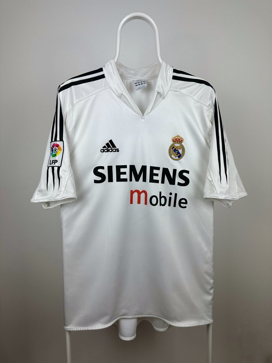 Zinedine Zidane - Real Madrid 2004/05 hjemmebane trøje L 🇫🇷 Fodboldshoppen_dk 2